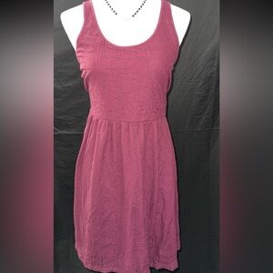 Roxy crochet Sleeveless Mini Dress purple